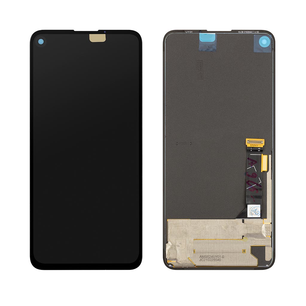 Дисплей Google Pixel 4A 5G, з тачскрином, Original, Black -