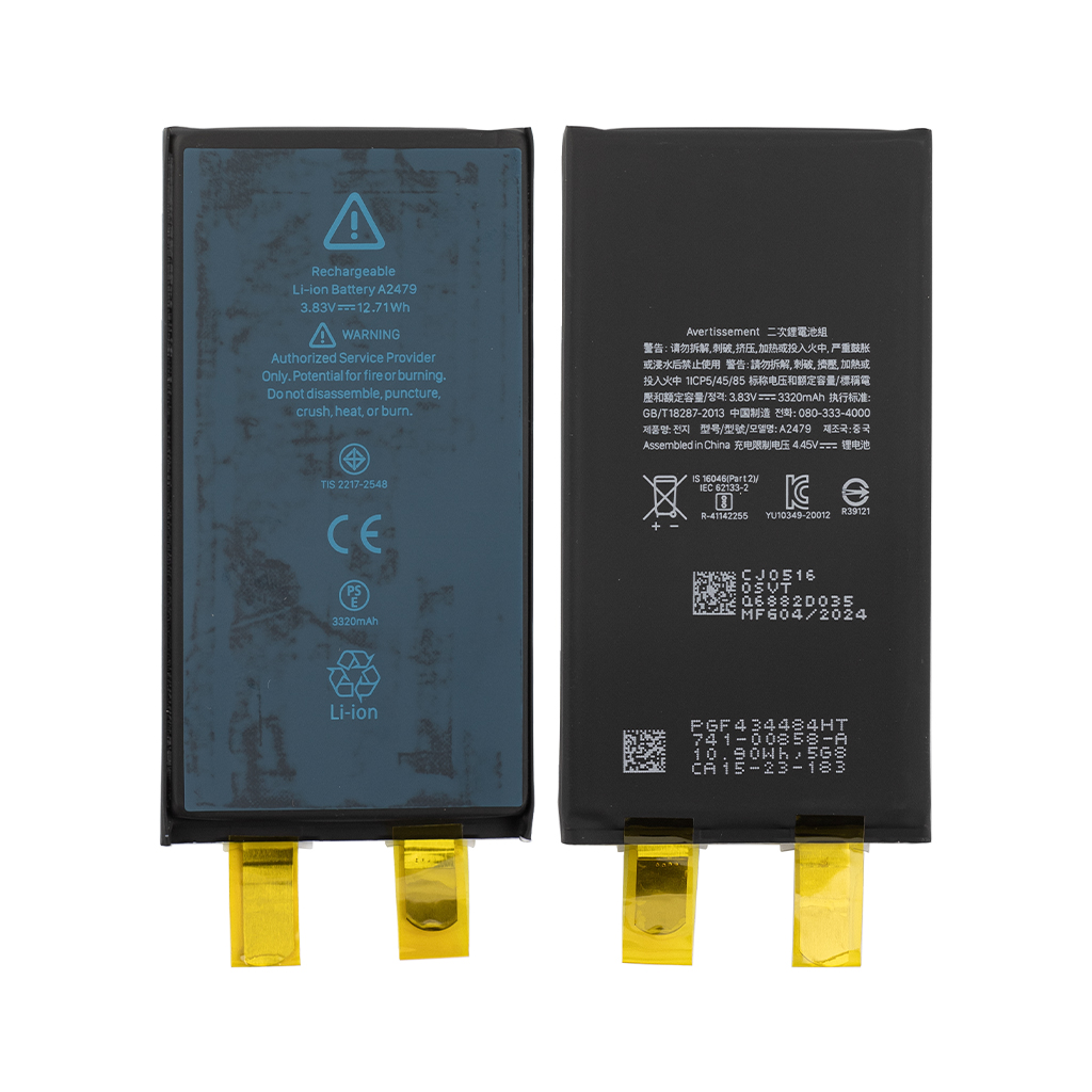 Battery Apple iPhone 12, iPhone 12 Pro, Li-ion, 3.83 V, 3320