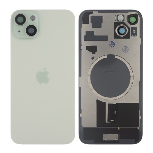 [10006092] Back cover Apple iPhone 15 Plus, with camera glass, with magnet, Original PRC, Green