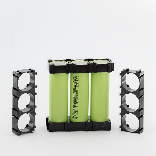 [10003507] Holder 1x3 for 18650 battery
