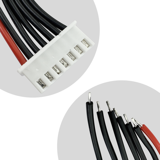 [10005636] Балансувальний роз'єм JST-XH 6S, з кабелем 22 AWG, 25 см, 7 pins